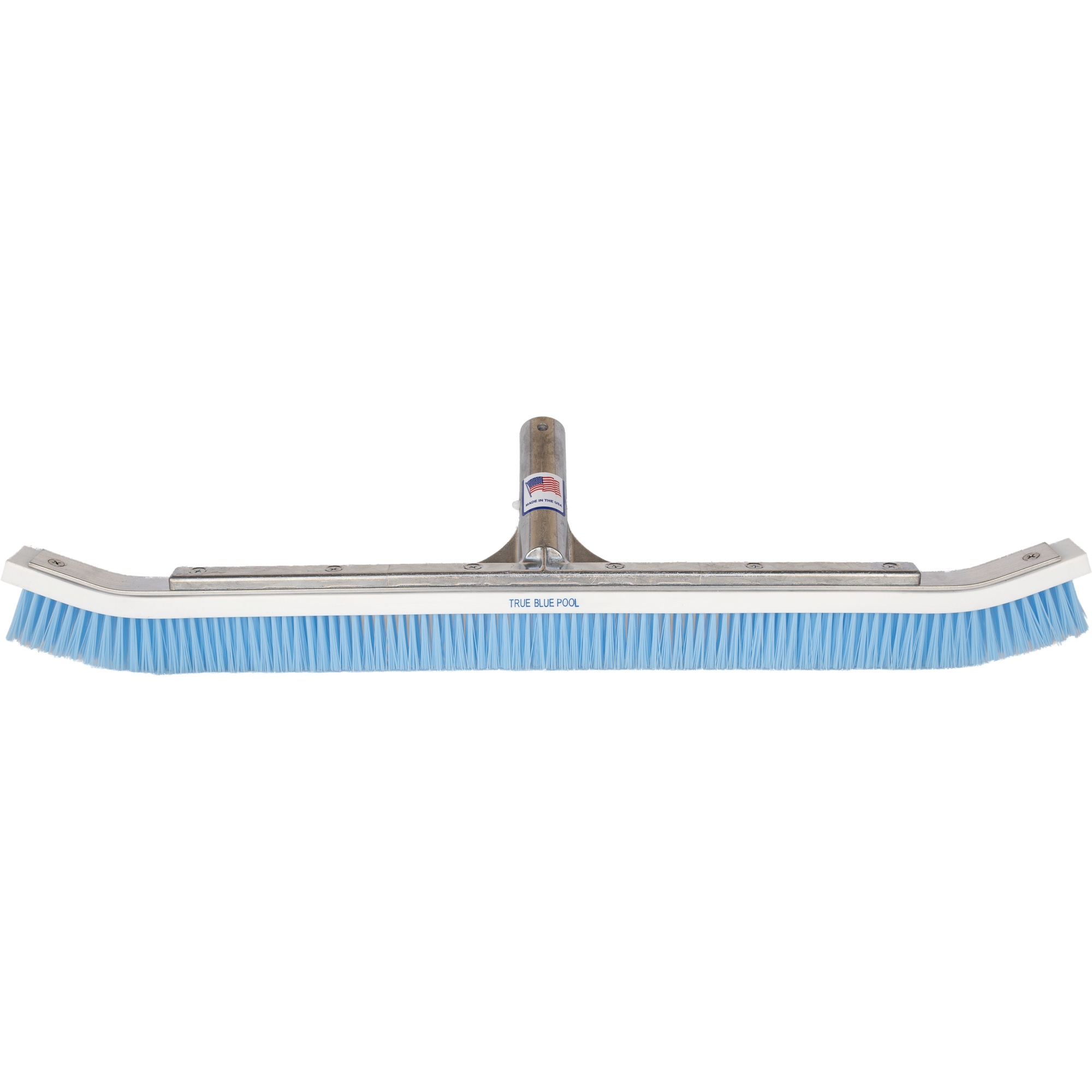 24" Curved Wall Brush — Blue Nylon